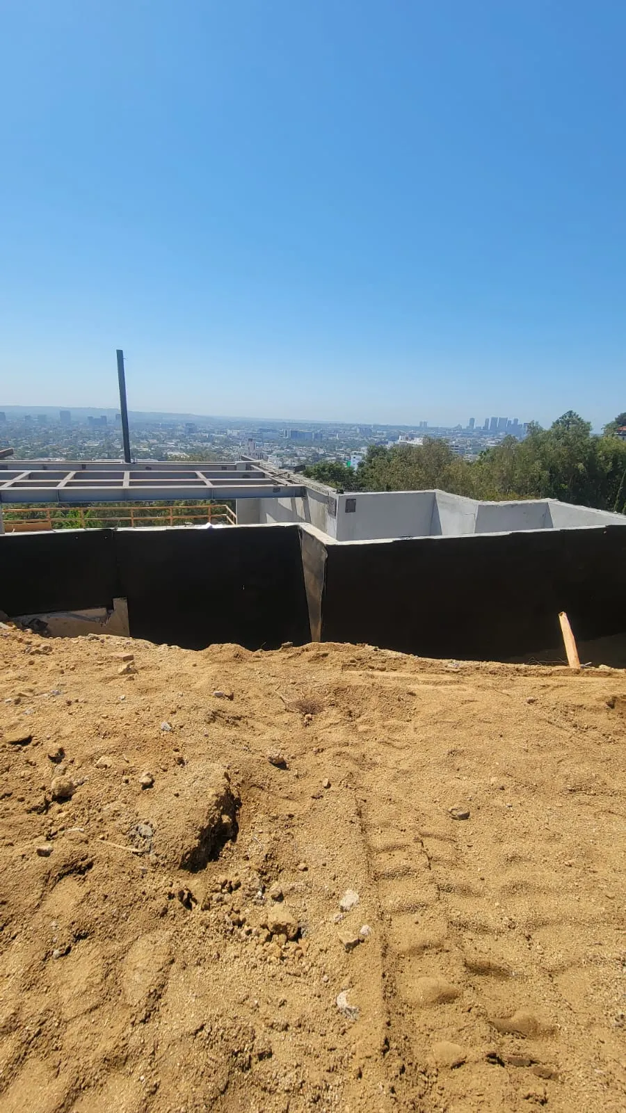 Foundation waterproofing project